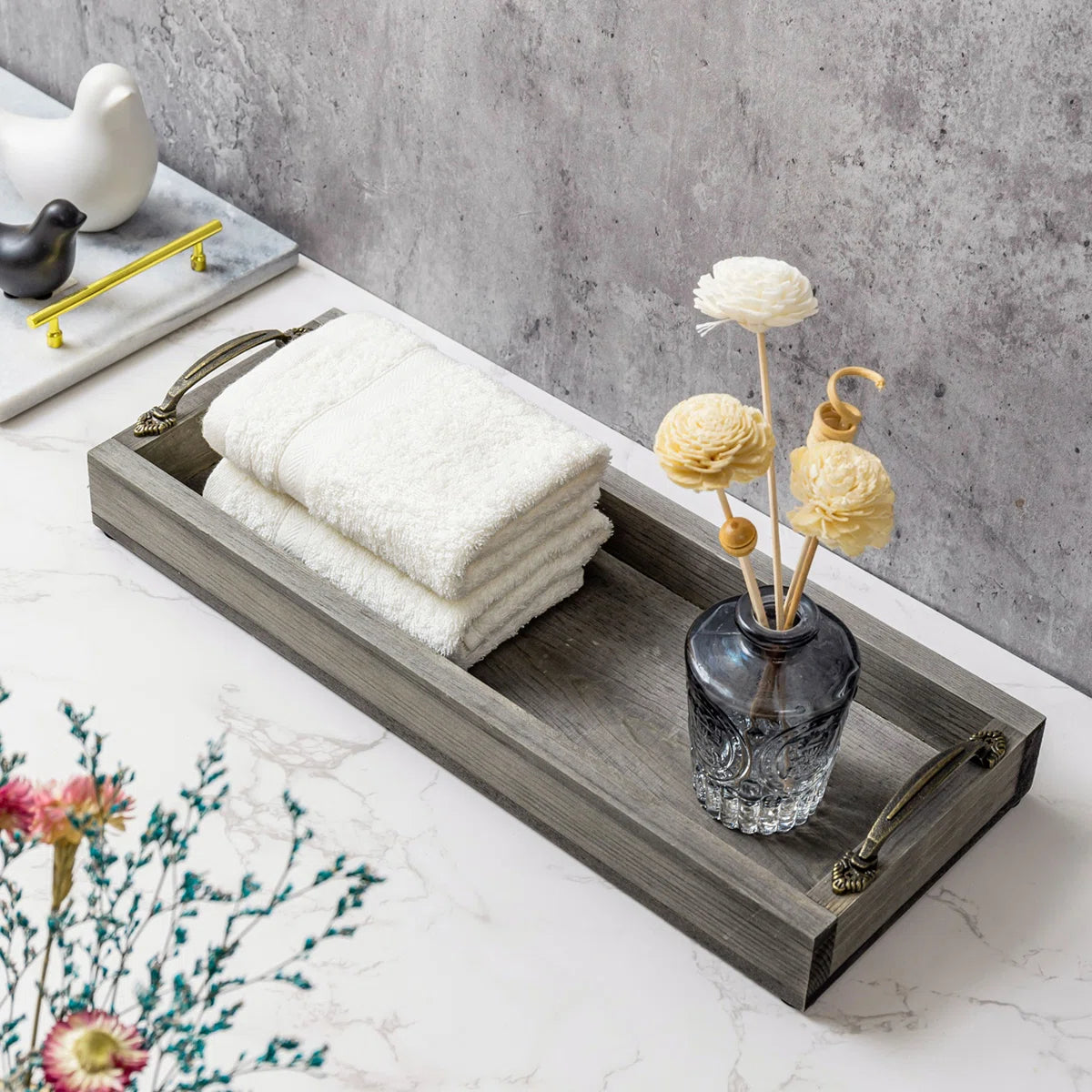 Jazaya Bathroom Tray